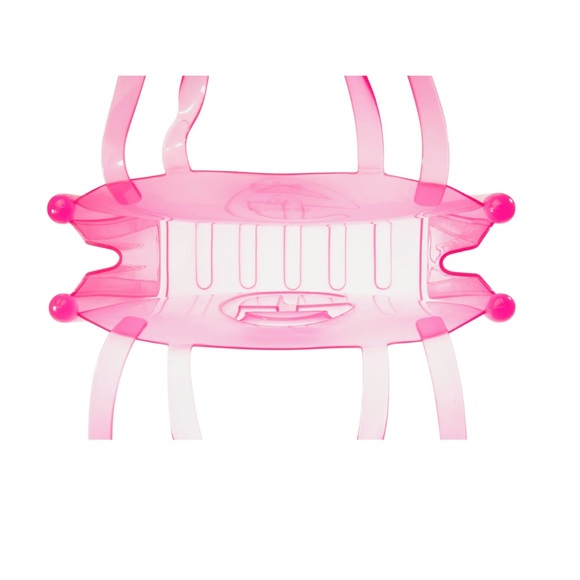 Melissa x Telfar Medium Jelly Shopper - Clear Pink - Picture 5 of 9
